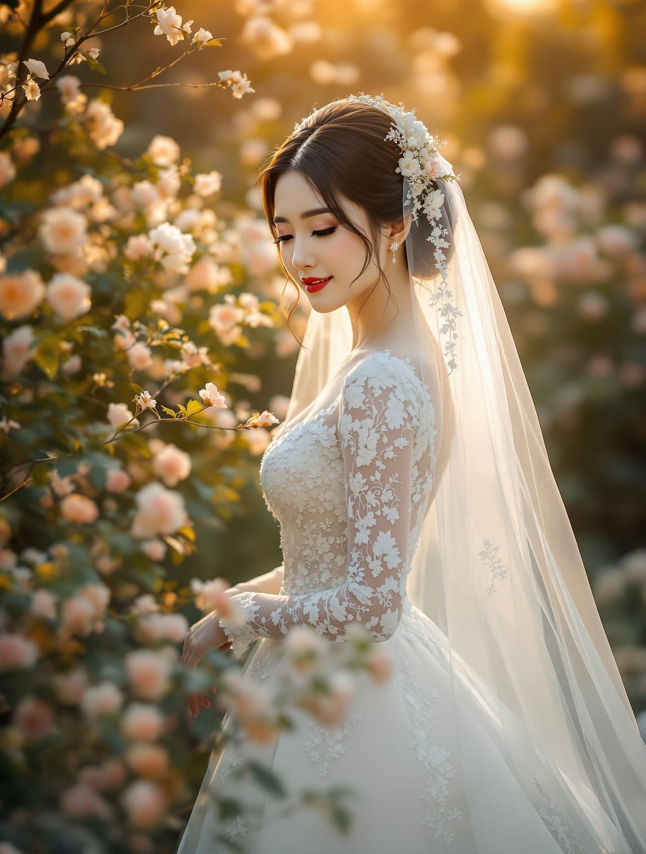 婚纱写真 - 国模套图婚纱系列作品