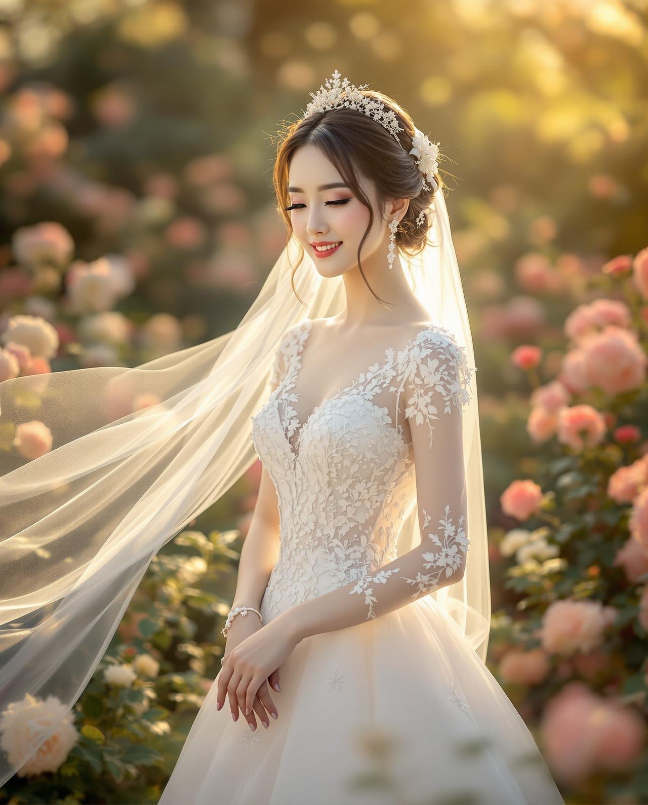 纯白誓言 - 婚纱写真 - 国模套图 高清大图1