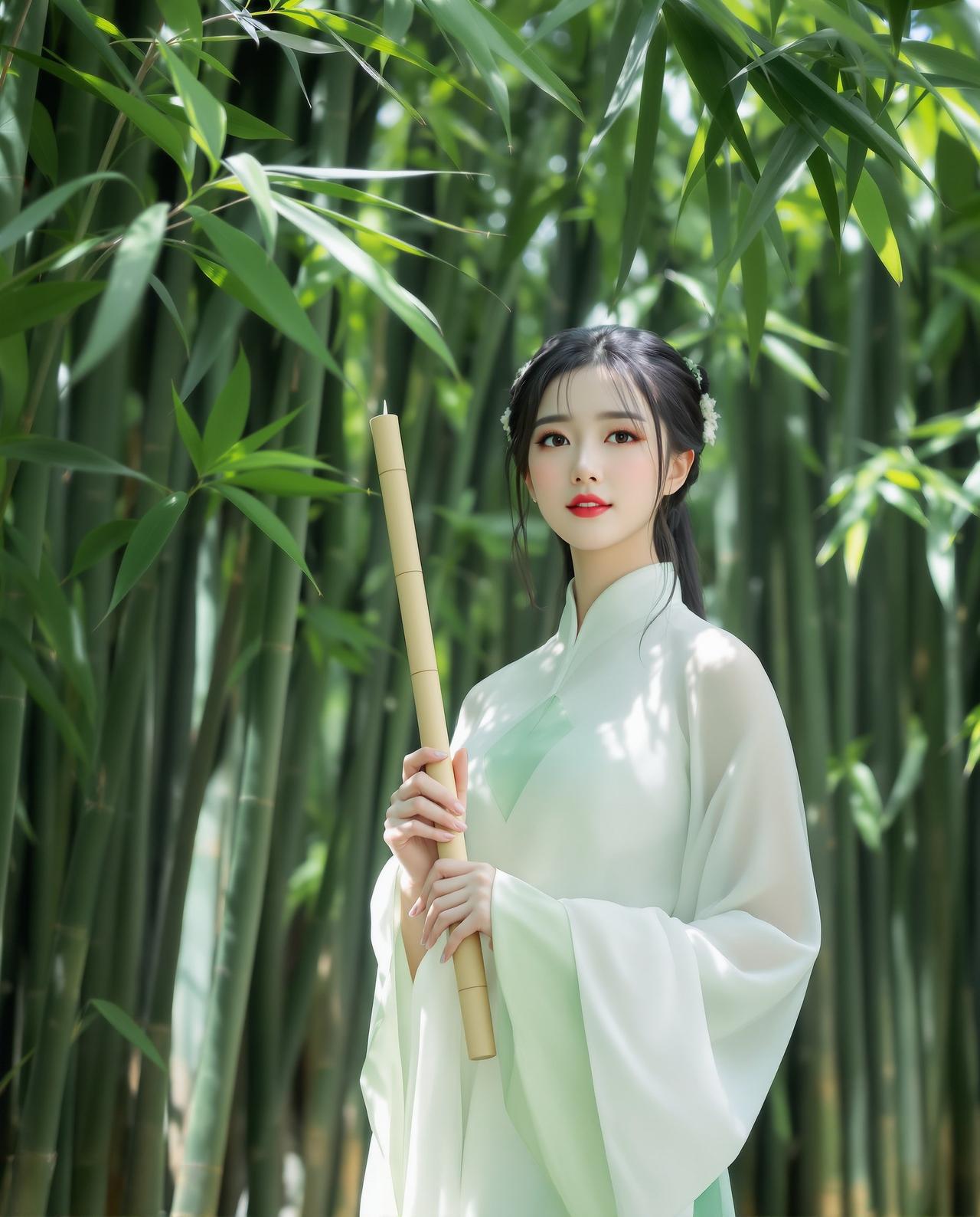 森林精灵 - 森系写真写真 - 国模套图 高清大图1