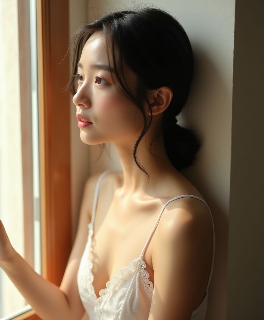 晨光中的少女 - 纯欲写真 - 国模套图 高清大图1